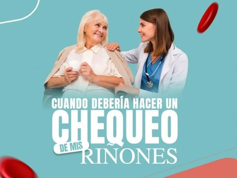 Cuándo debería hacer un chequeo a mis riñones