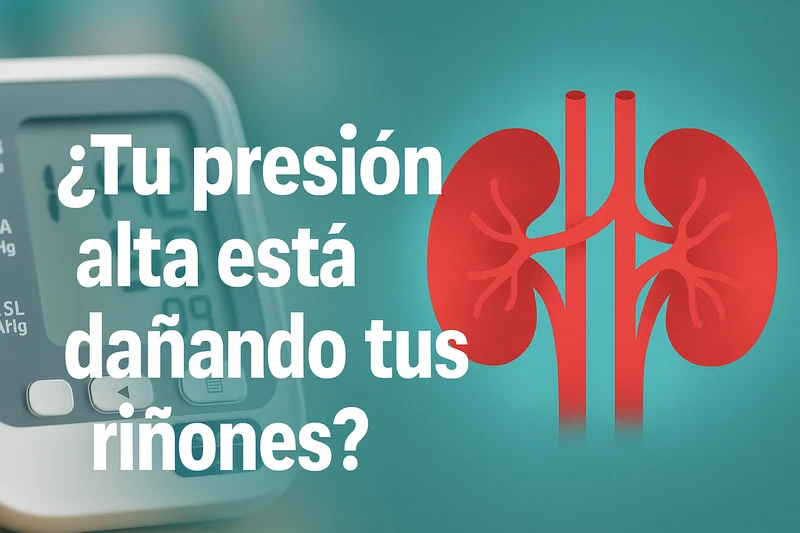 sabias que la hipertension puede danar tus rinones