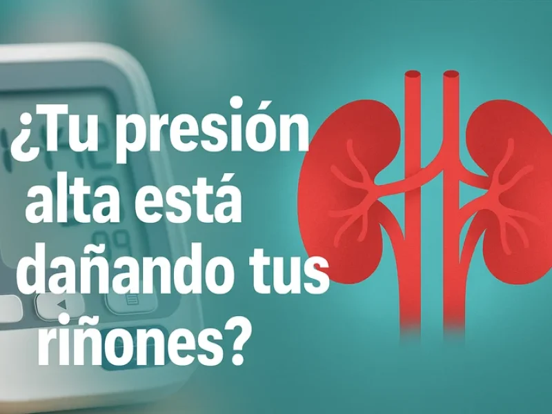 sabias que la hipertension puede danar tus rinones